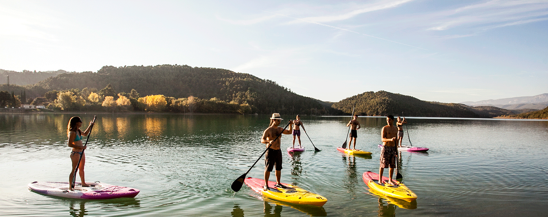 Activitat Stand Up paddle o paddle surf